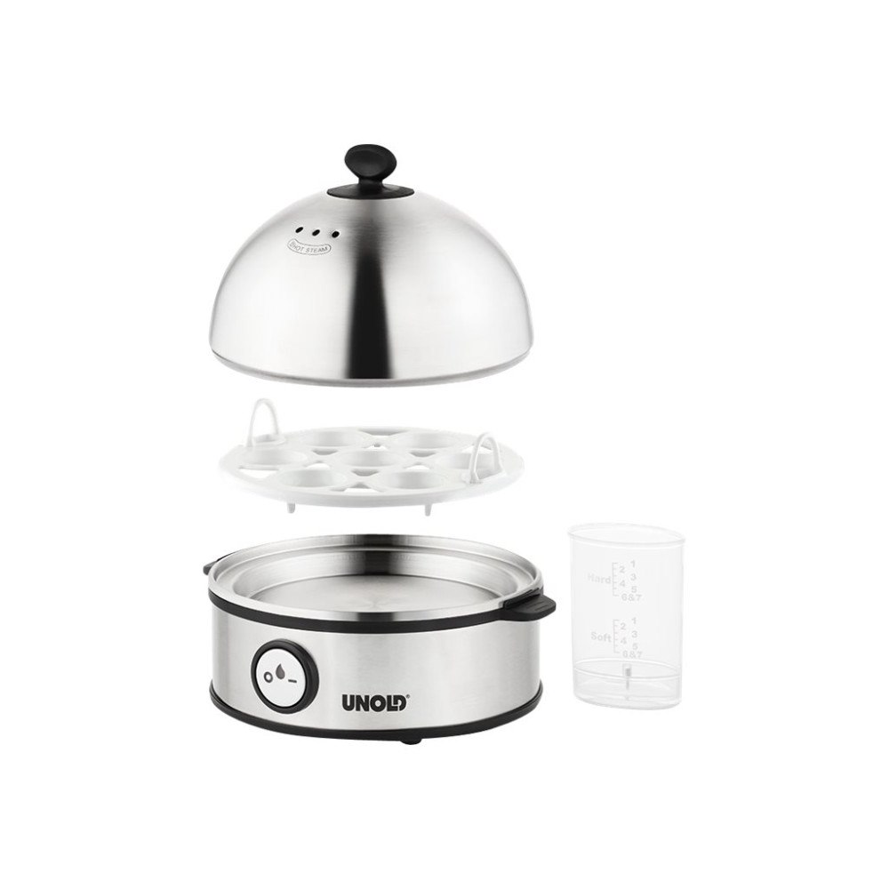 UNOLD AG UNOLD 38626 Edel - äggkokare - rostfritt stål/svart