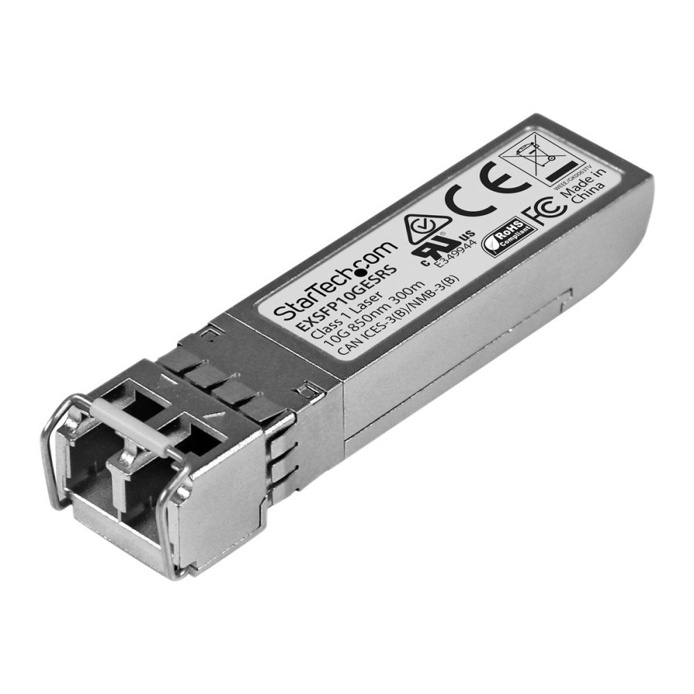 StarTech.com StarTech.com Juniper EX-SFP-10GE-SR Compatible SFP+ Module, 10GBASE-SR, 10GbE Multimode Fiber MMF Optic Transceiver, 10G...