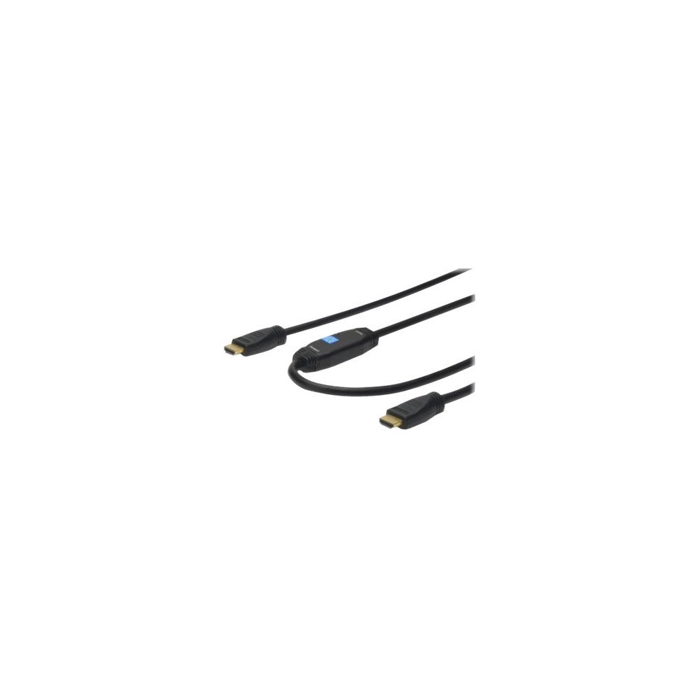 Digitus ASSMANN HDMI High Speed with Ethernet - HDMI-kabel med Ethernet - 20 m