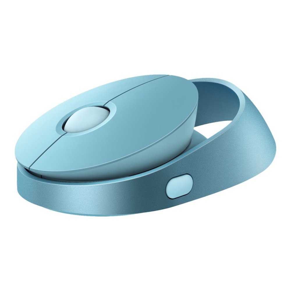 RAPOO Rapoo Ralemo Air 1 - mus - multi-mode - 2.4 GHz, Bluetooth 3.0, Bluetooth 5.0 - blå