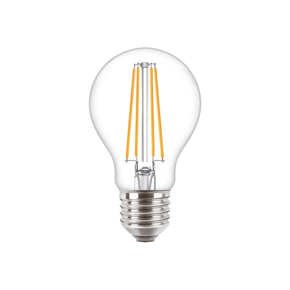 Philips Philips CorePro - LED-glödlampa med filament - form: A60 - klar finish - E27 - 7 W - varmt vitt ljus - 2700 K