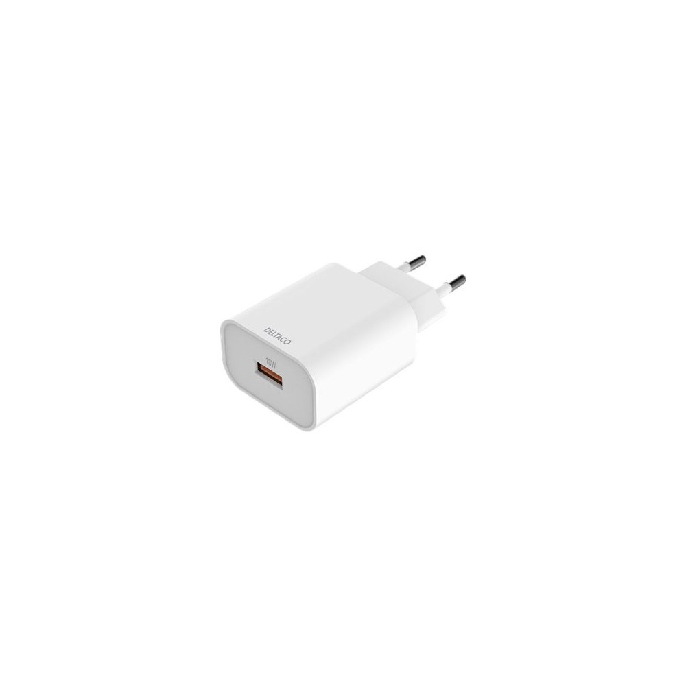Deltaco DELTACO USB-AC182 strömadapter - USB typ A - 18 Watt