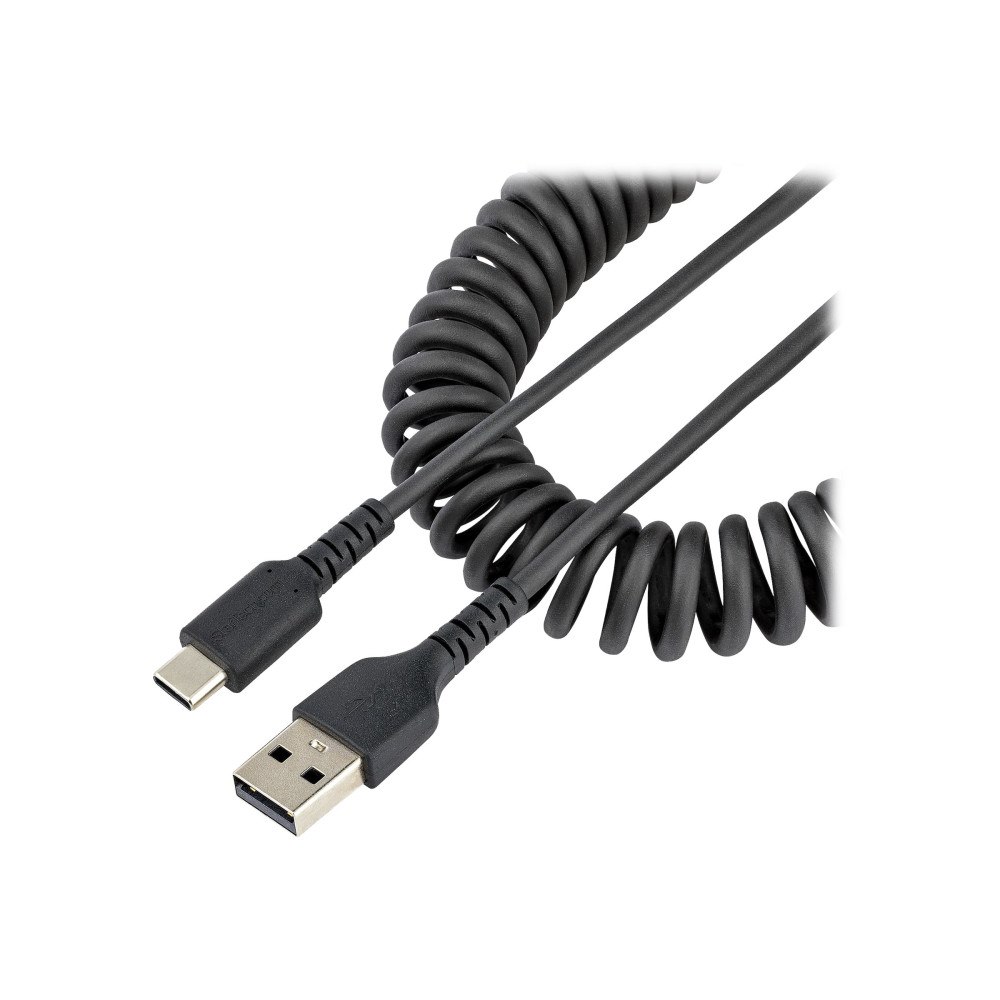 StarTech.com StarTech.com 1 m USB-A till C-laddningskabel, kraftig spiralkabel för snabb laddning och synkronisering, USB 2.0 A till...