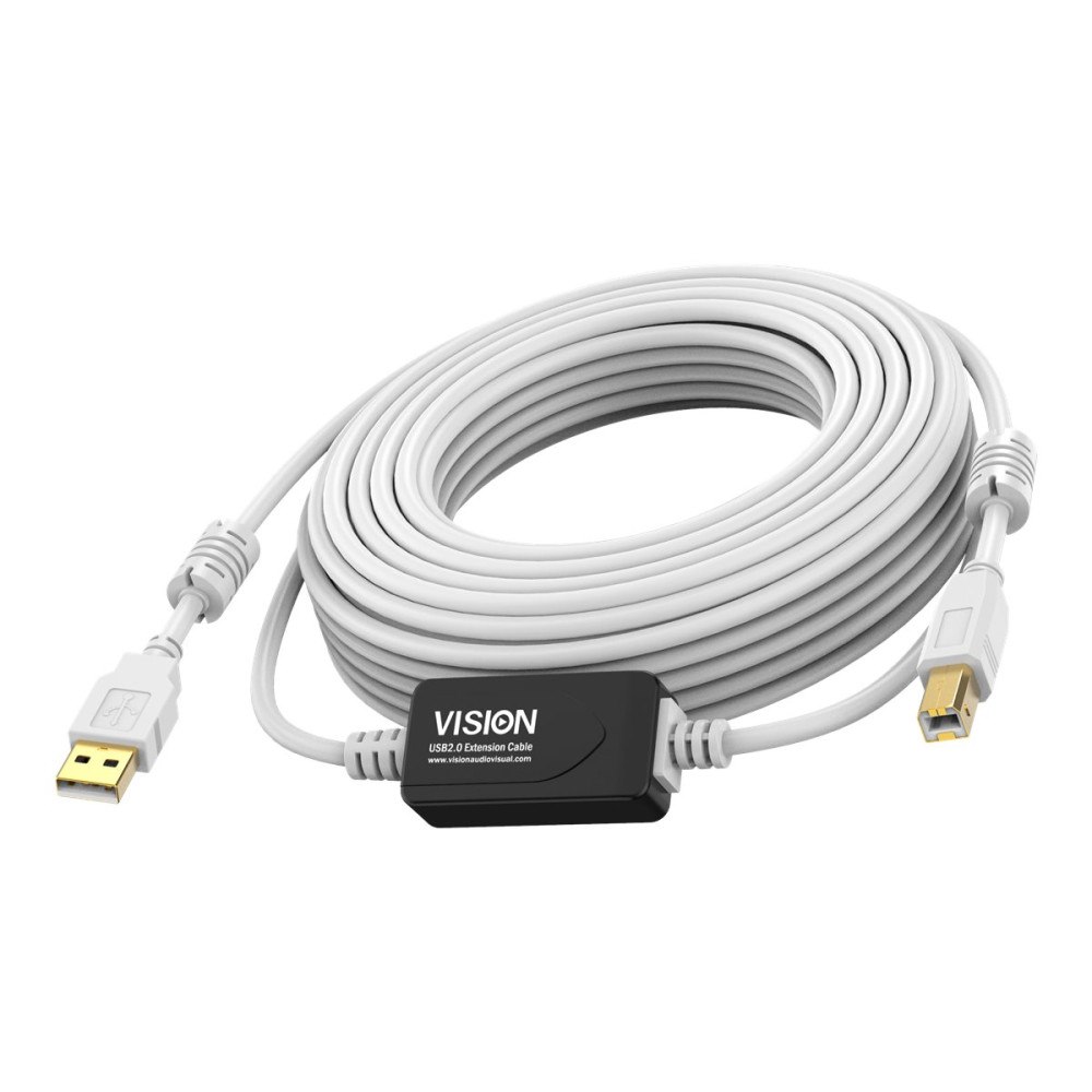 Vision Vision Techconnect - USB-kabel - USB till USB typ B - 15 m