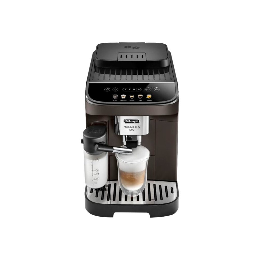 Delonghi De'Longhi Magnifica Evo ECAM293.61.BW - automatisk kaffekokare med mjölkskummare - 15 bar - brun