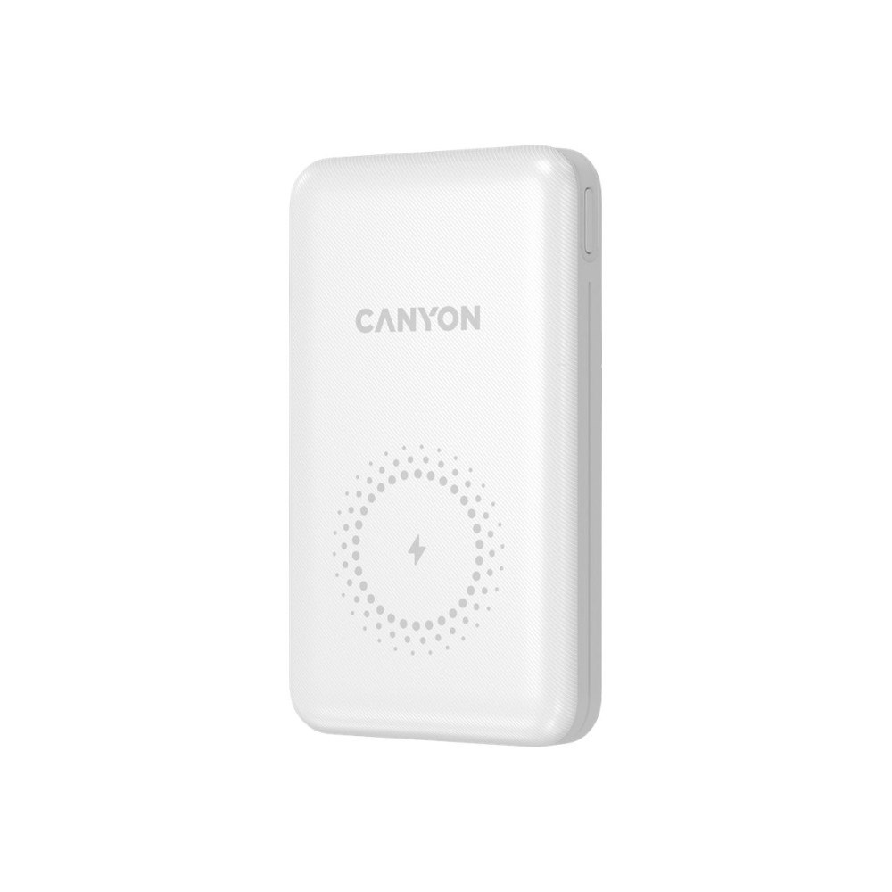 Canyon Canyon PB-1001 trådlös laddplatta/elbank - Li-pol - USB, 24 pin USB-C - 18 Watt