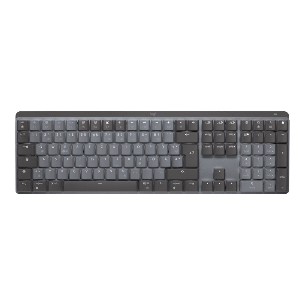 Logitech Logitech Master Series MX Mechanical - tangentbord - QWERTY - nordiskt (danska/finska/norska/svenska) - grafit Inmatning...