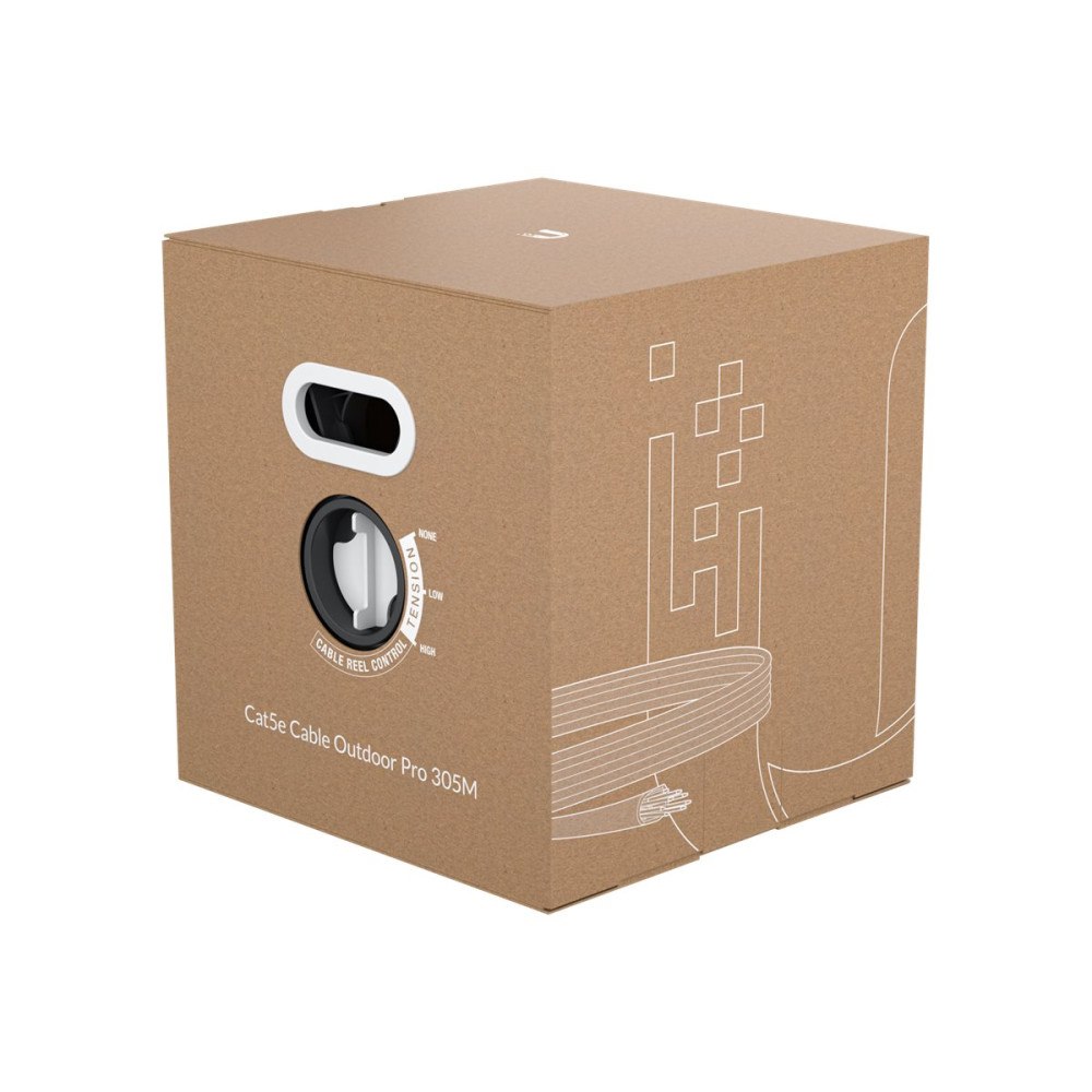 Ubiquiti Networks Ubiquiti UniFi bulkkabel - 305 m - vit