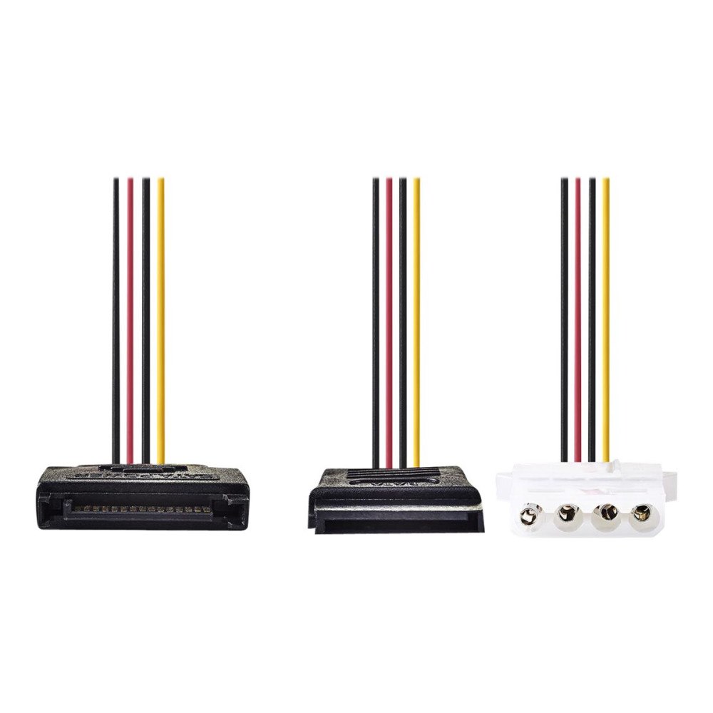 NEDIS Nedis - strömadapter - 15 cm