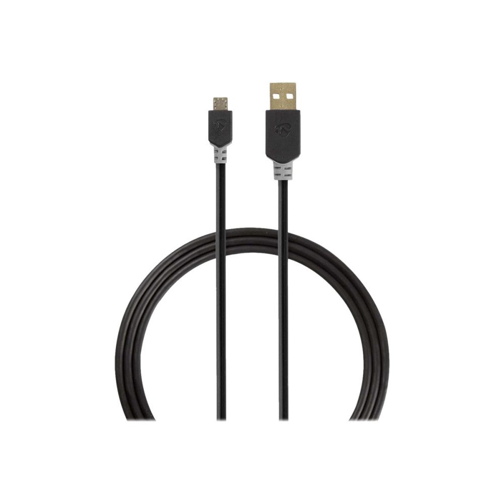 NEDIS Nedis - USB-kabel - USB till mikro-USB typ B - 2 m