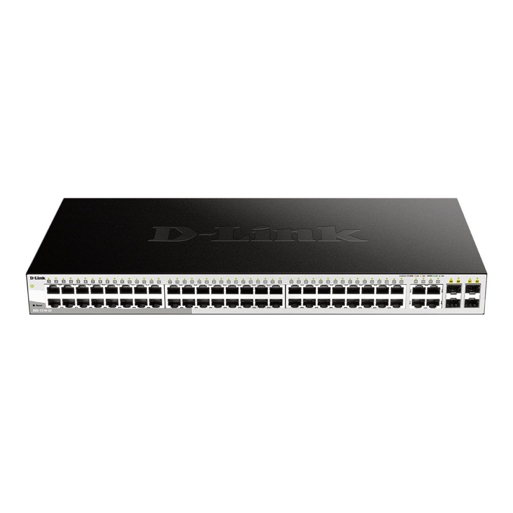 D-Link D-Link DGS 1210-52 - switch - 48 portar - rackmonterbar