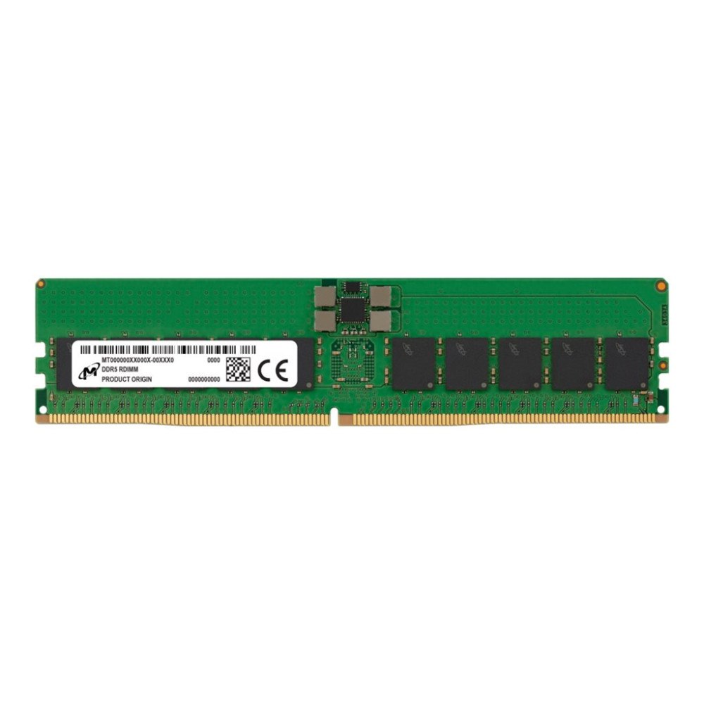Crucial Micron - DDR5 - modul - 32 GB - DIMM 288-pin - 4800 MHz / PC5-38400 - registrerad