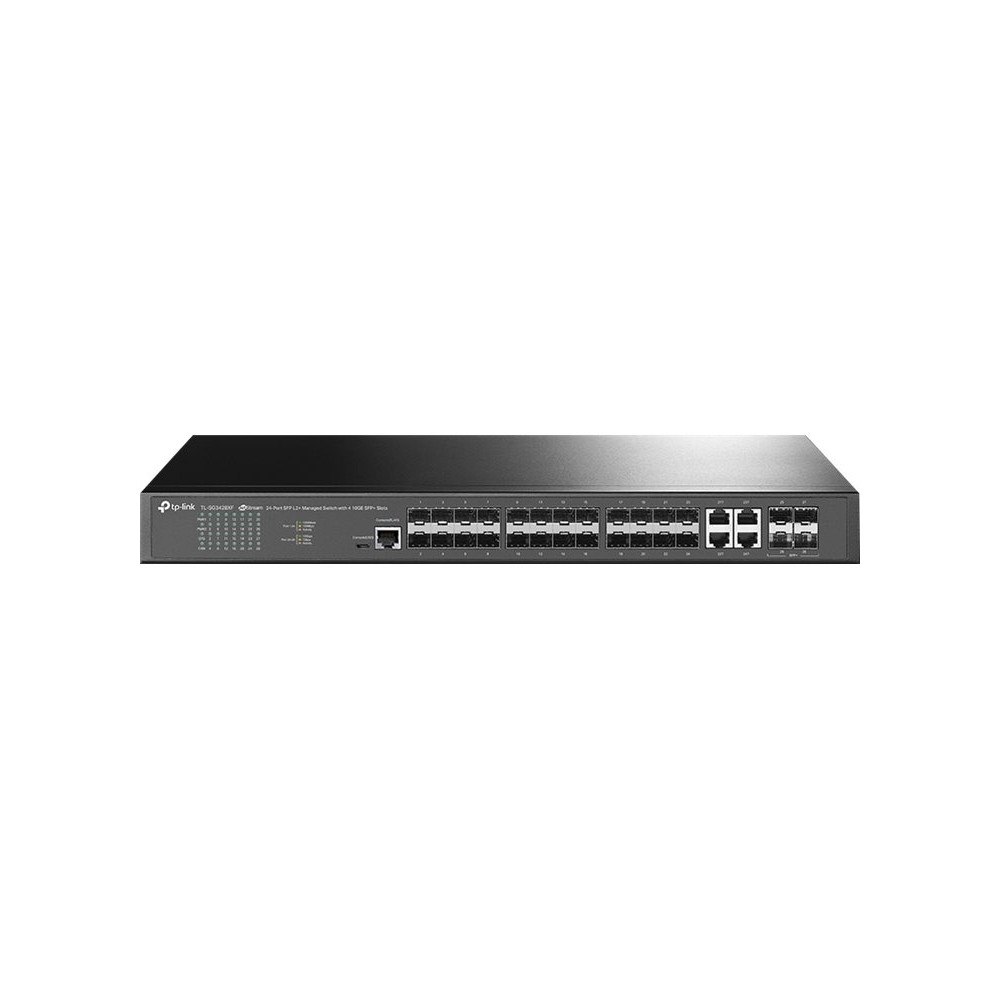 TP-LINK Technologies TP-Link JetStream TL-SG3428XF V1 - switch - 28 portar - Administrerad - rackmonterbar