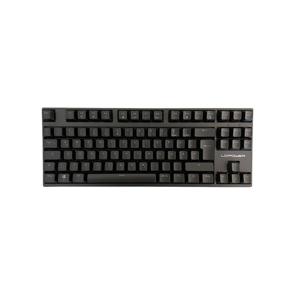 LC Power LC Power LC-KEY-MECH-2-RGB-C-W - tangentbord - TKL - QWERTZ - tysk - svart Inmatningsenhet