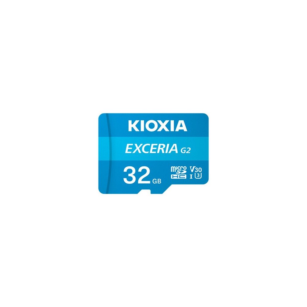 KIOXIA KIOXIA EXCERIA G2 - flash-minneskort - 32 GB - microSDHC UHS-I