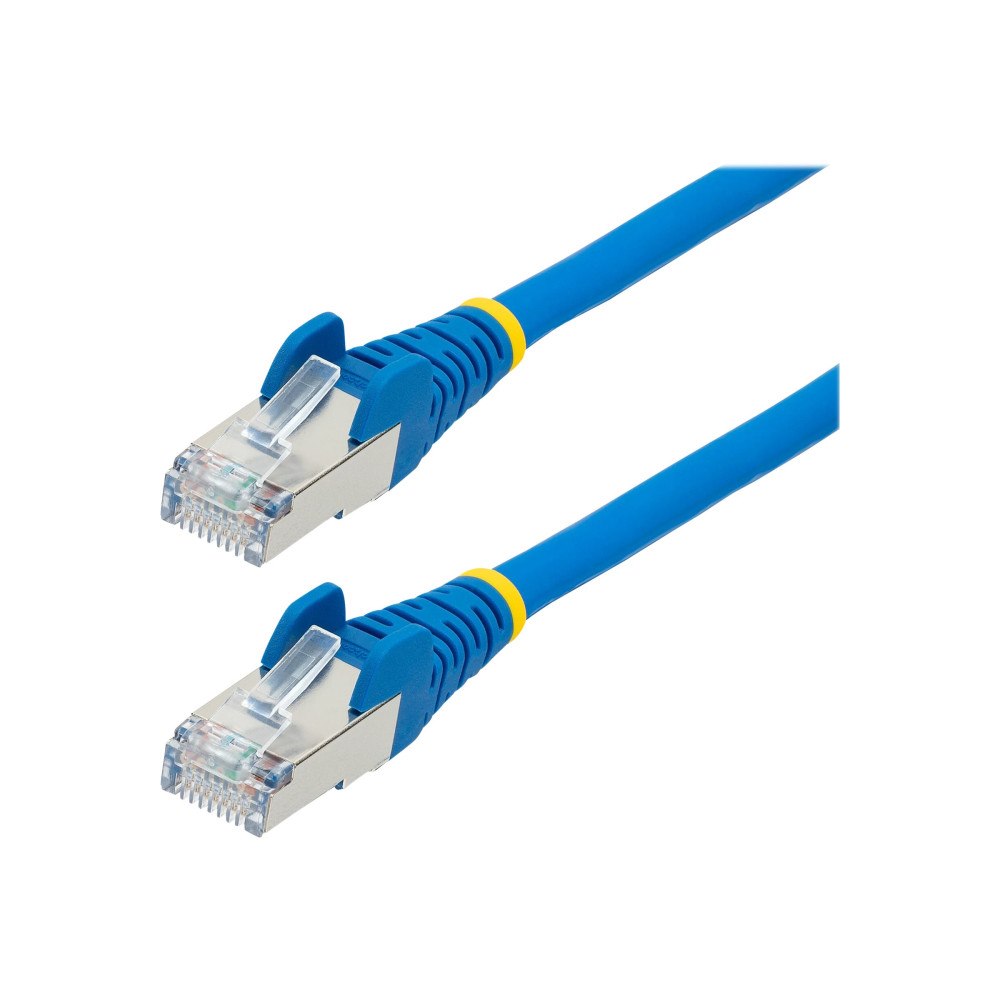 StarTech.com StarTech.com 1.5m CAT6a Ethernet Cable - Blue - Low Smoke Zero Halogen (LSZH) - 10GbE 500MHz 100W PoE++ Snagless RJ-45 w...