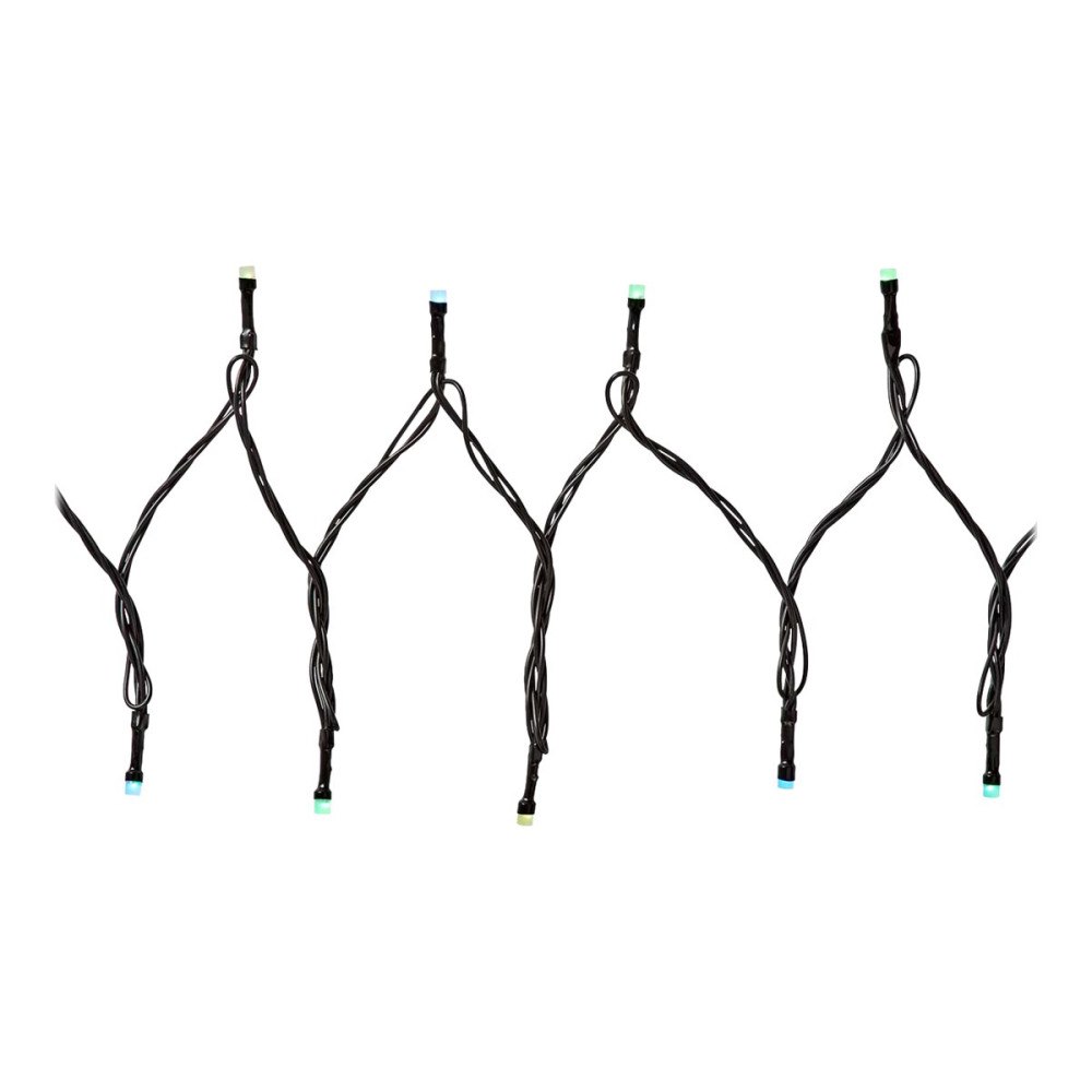 NEDIS Nedis SmartLife - stränglampor - LED - 8 LEDs/m - 3.16 W - RGB-lampa - svart