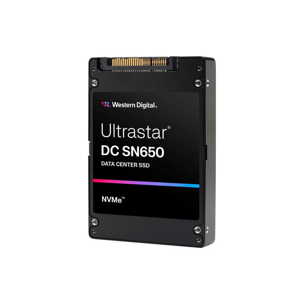 Western Digital WD Ultrastar DC SN650 WUS5EA176ESP5E3 - SSD - 7.68 TB - U.3 PCIe 4.0 (NVMe)