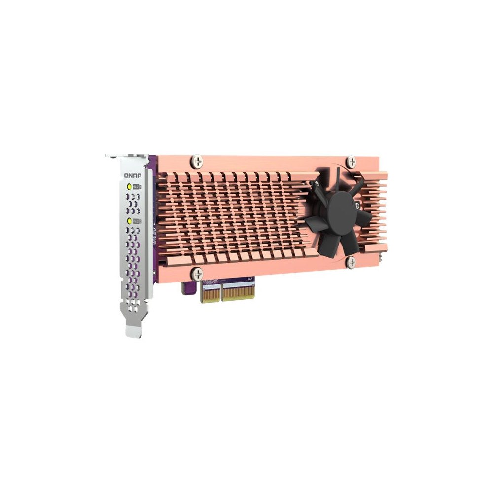 QNAP Systems, Inc QNAP QM2-2P-344 - kontrollerkort - PCIe - PCIe 3.0 x4
