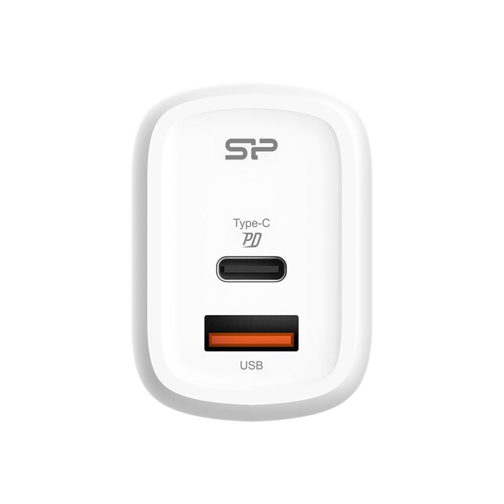 Silicon Power Silicon Power QM25 strömadapter - 24 pin USB-C, USB - 30 Watt