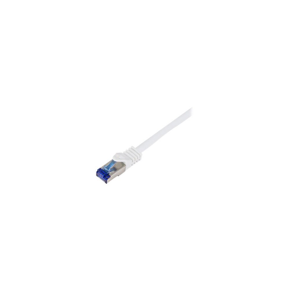 2direct LogiLink Professional Ultraflex - patch-kabel - 50 cm - vit, RAL 9003