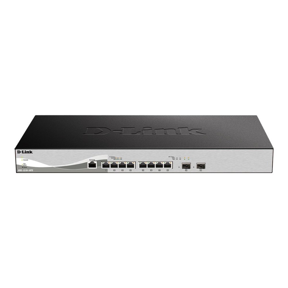 D-Link D-Link DXS 1210-10TS - switch - 10 portar - smart - rackmonterbar