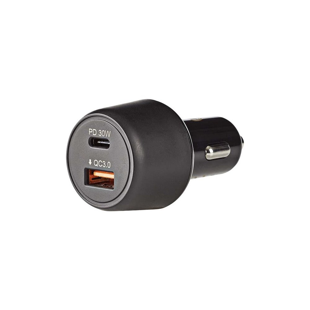 NEDIS Nedis strömadapter för bil - USB, 24 pin USB-C - 48 Watt