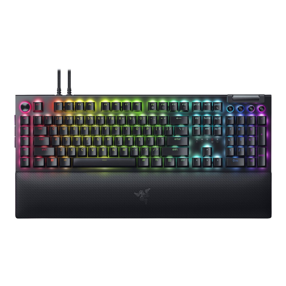 Razer USA Razer BlackWidow V4 Pro - tangentbord - QWERTY - amerikansk Inmatningsenhet
