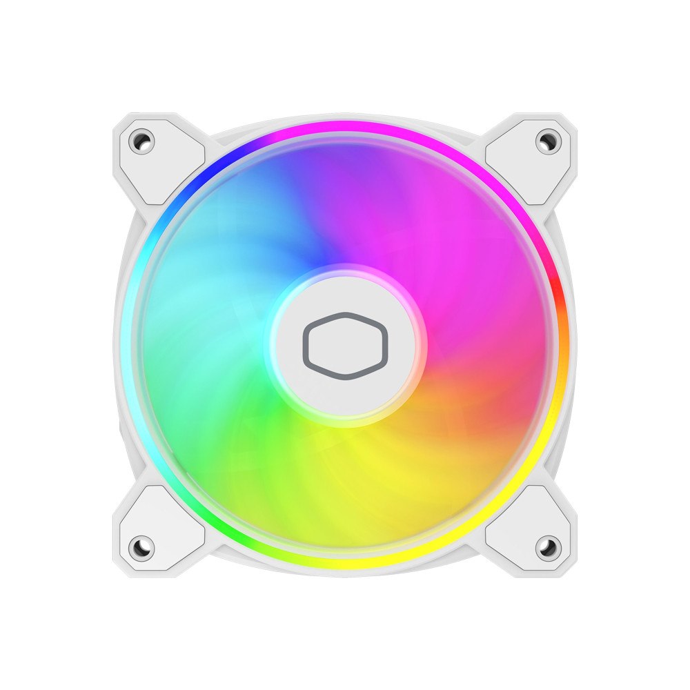 Cooler Master Cooler Master MasterFan MF120 HALO² - White Edition - lådfläkt