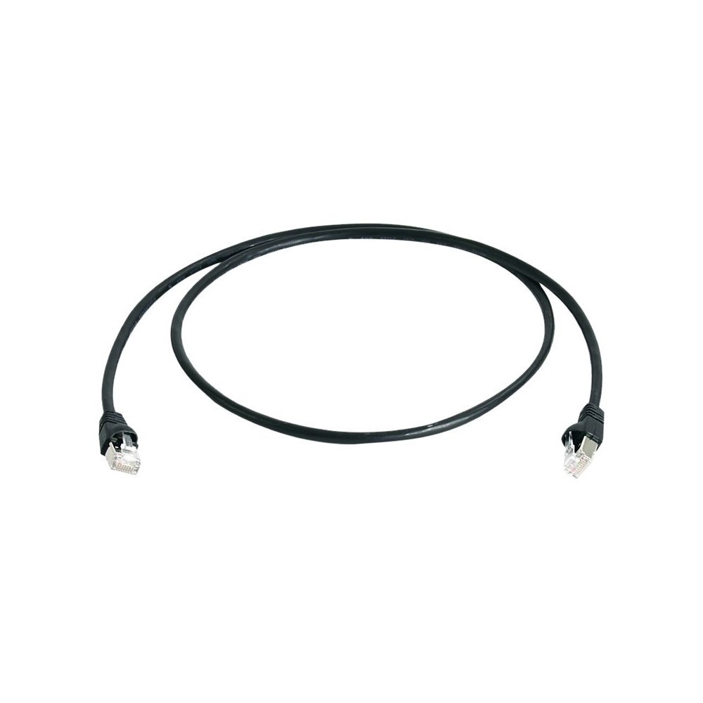 Telegärtner Karl Telegärtner DataVoice Office patch-kabel - 25 cm - svart