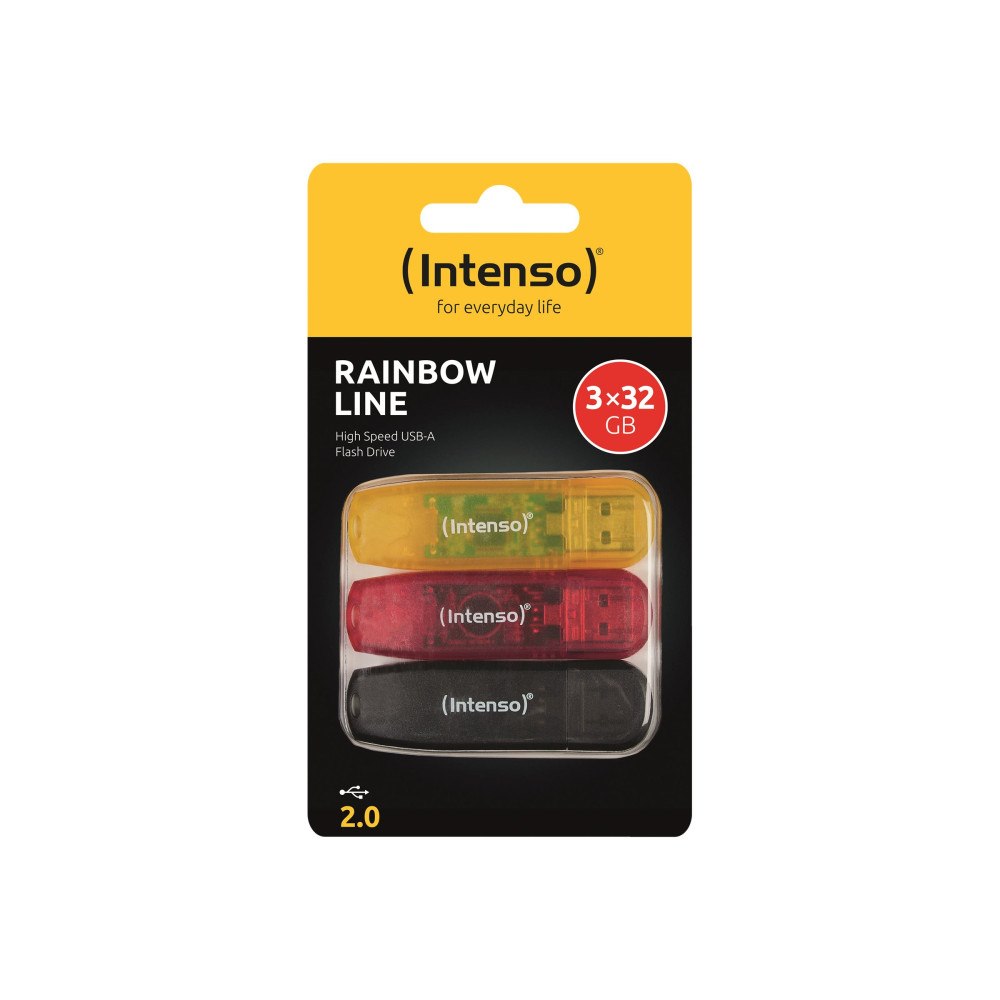 Intenso Intenso Rainbow Line - USB flash-enhet - 32 GB