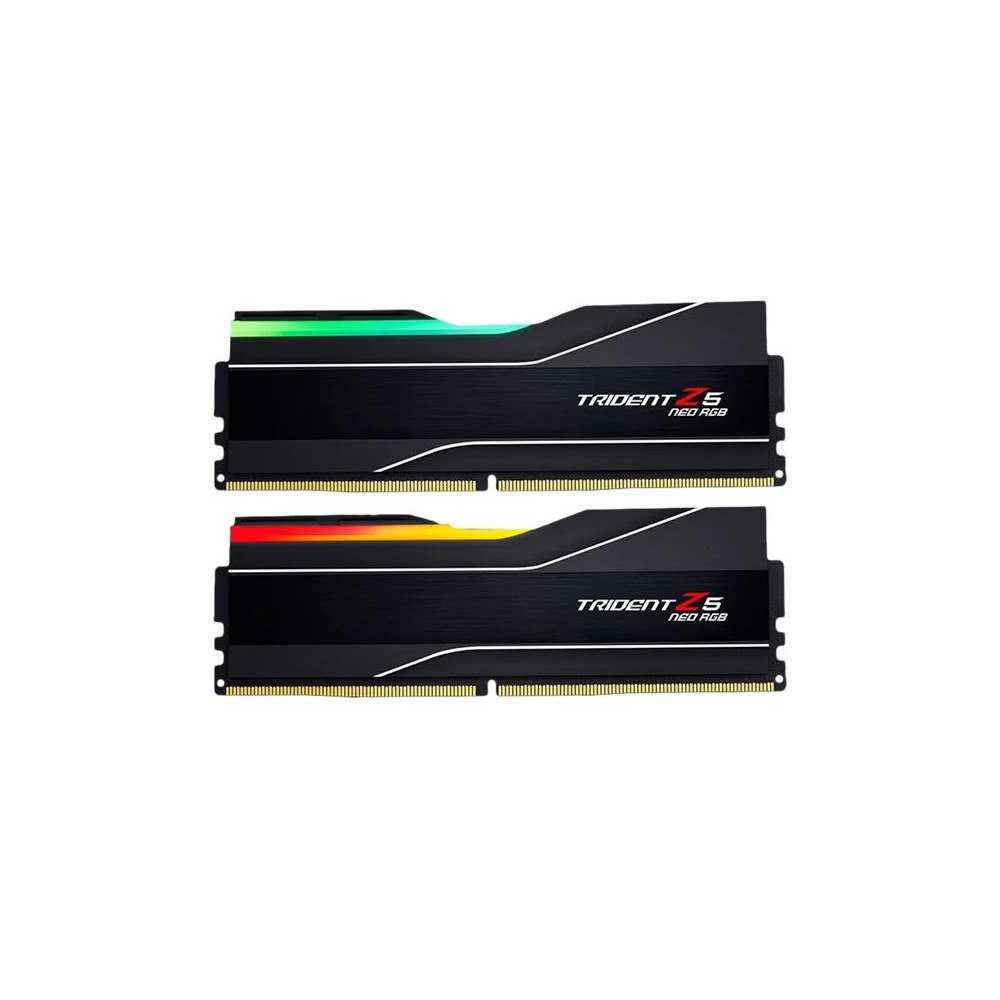 G.Skill G.Skill Trident Z5 Neo RGB - DDR5 - sats - 48 GB: 2 x 24 GB - DIMM 288-pin - 6000 MHz / PC5-48000 - ej buffrad