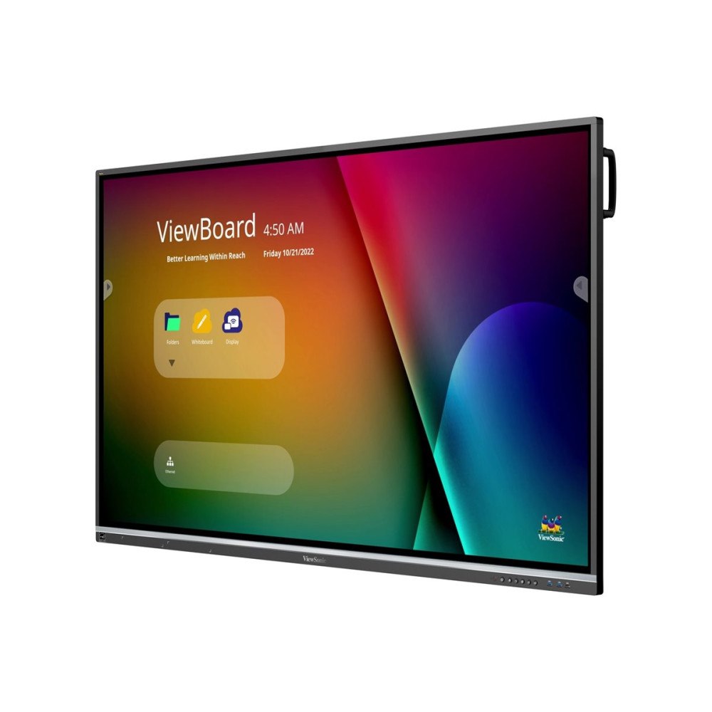 Viewsonic ViewSonic ViewBoard IFP7550-5F 50-5F Series - 75" LED-bakgrundsbelyst LCD-skärm - 4K - för interaktiv skyltning/interakt...