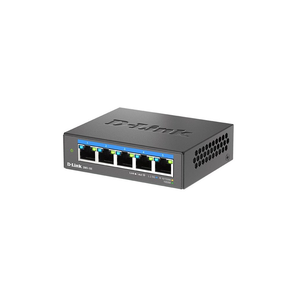 D-Link D-Link DMS 105 - switch - 5 portar - ohanterad