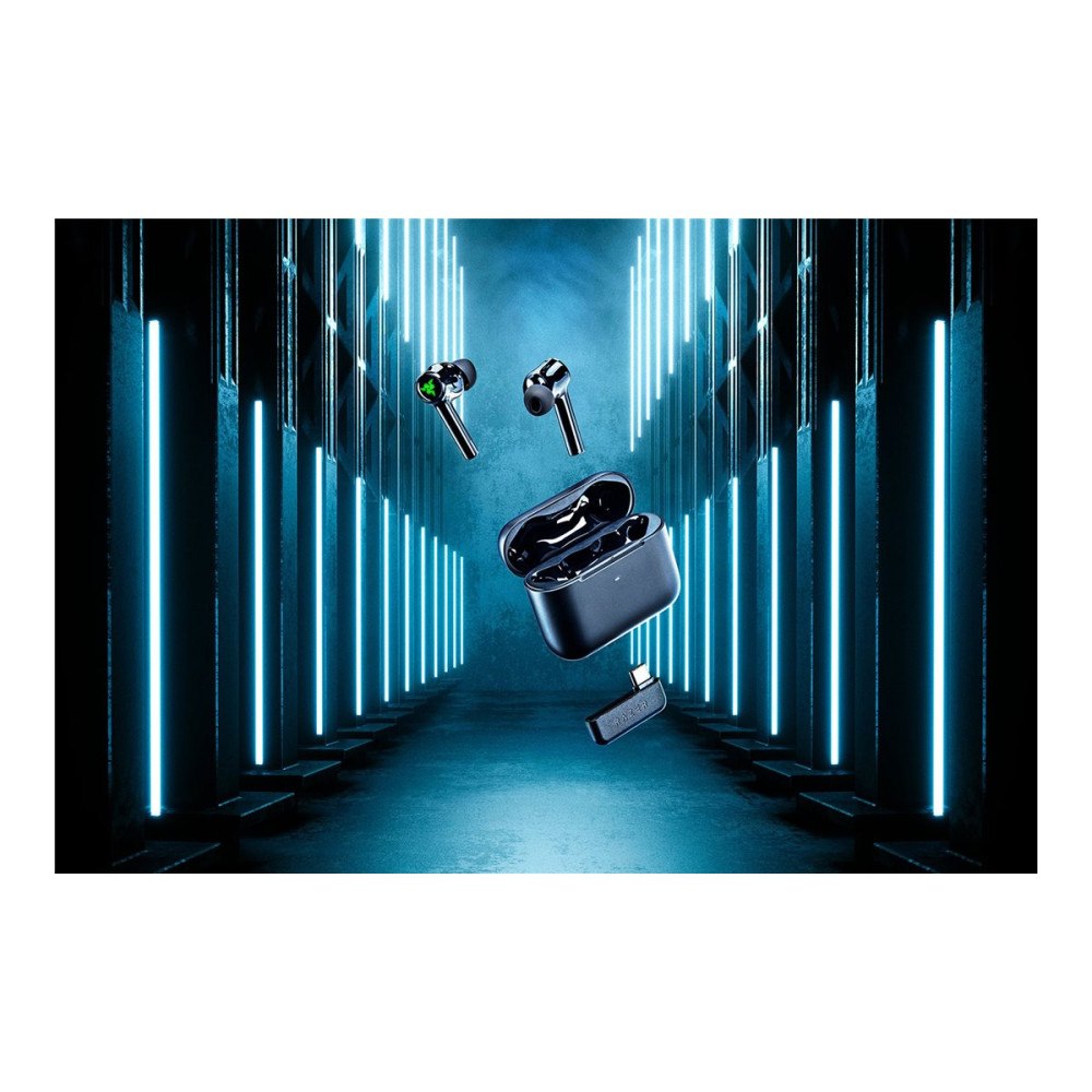 Razer USA Razer Hammerhead Pro HyperSpeed - True wireless-hörlurar med mikrofon