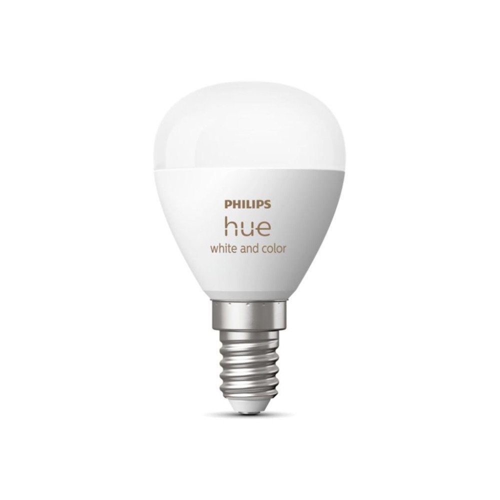 Philips Philips Hue White and Color Ambiance Lustre - LED-glödlampa - form: P45 - E14 - 5.1 W - 16 miljoner färger - 2000-6500 K