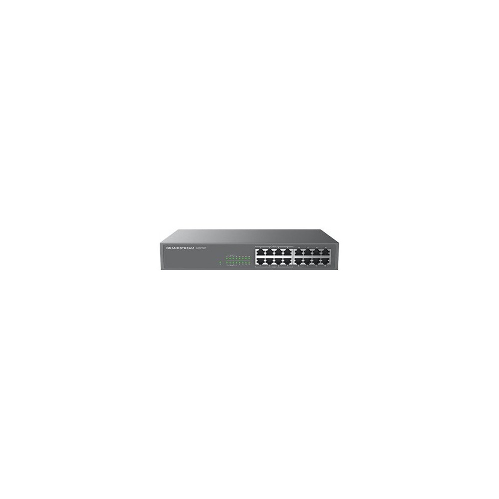 Grandstream Networks Grandstream GWN7702P - switch - ohanterad - 16 portar - rackmonterbar