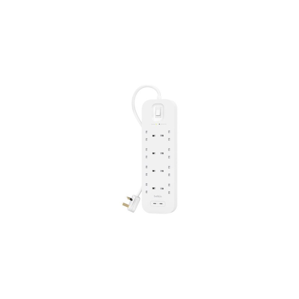 Belkin International Belkin Connect - överspänningsskydd - med 2 USB-C-portar