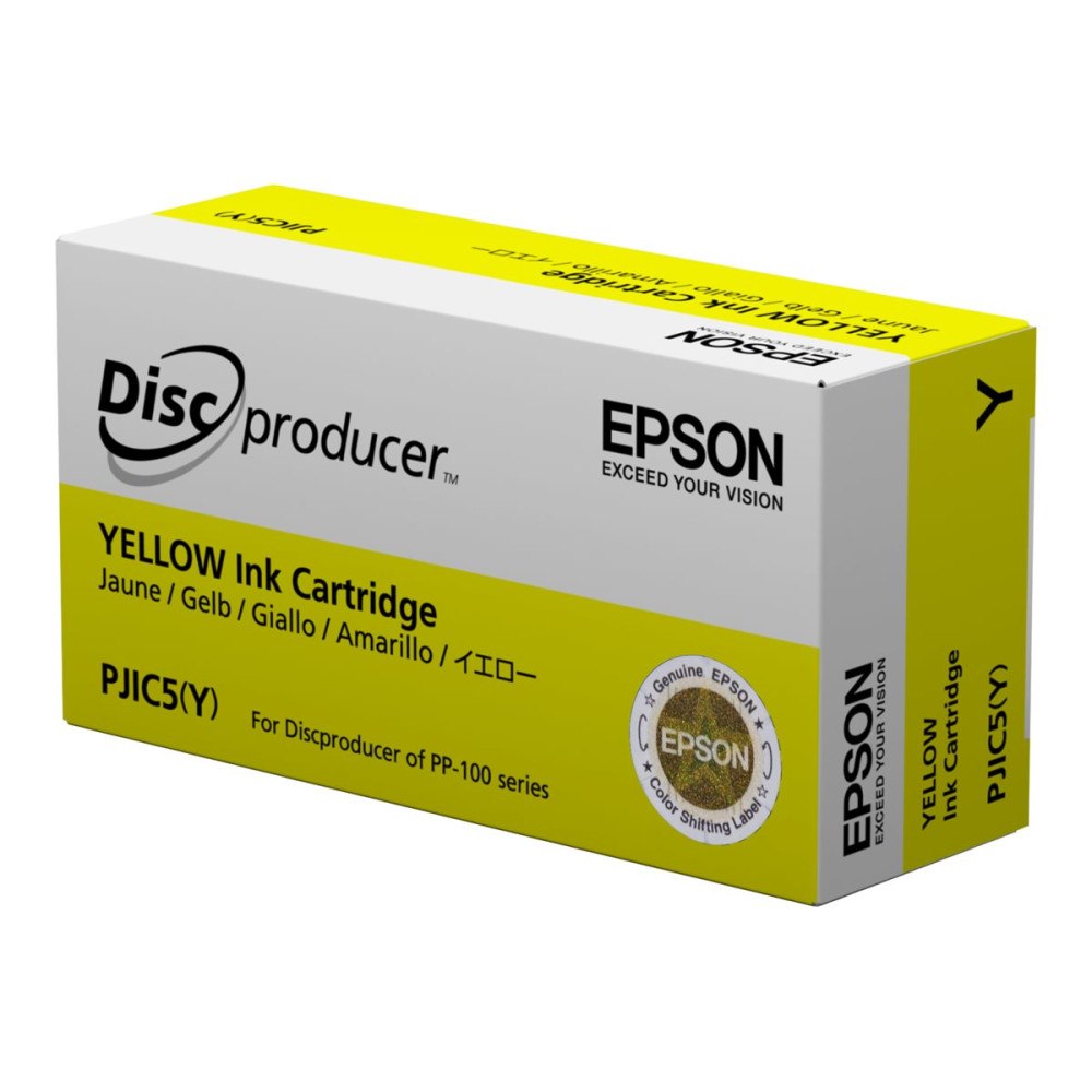 EPSON Epson Discproducer PJIC7(Y) - gul - original - bläckpatron