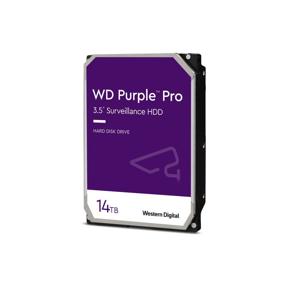 Western Digital WD Purple Pro WD142PURP - hårddisk - 14 TB - övervakning, smart video - SATA 6Gb/s