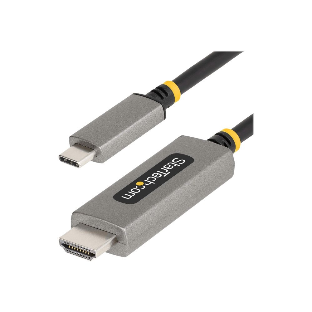 StarTech.com StarTech.com 3ft (1m) USB-C to HDMI Adapter Cable, 8K 60Hz, 4K 144Hz, HDR10, USB Type-C to HDMI 2.1 Video Converter Cabl...