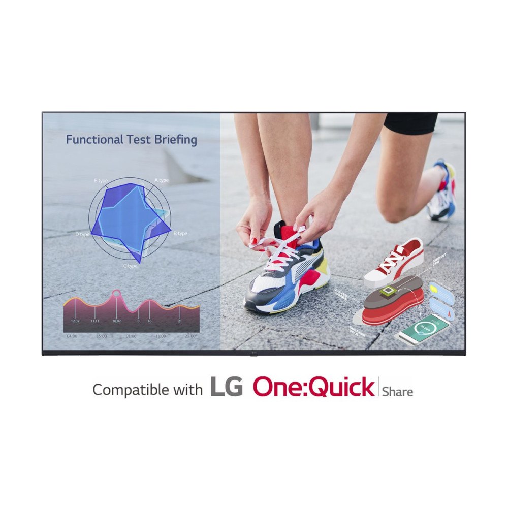 LG Electronics LG 55UL3J-M UL3J Series - 55" med integrerat Pro:Idiom LED-bakgrundsbelyst LCD-skärm - 4K - för digital skyltning