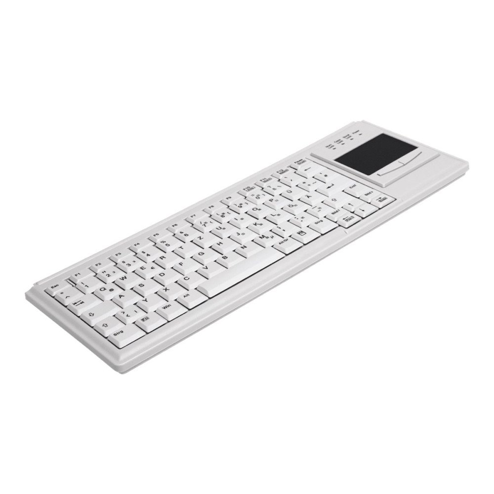 CHERRY Active Key IndustrialKey AK-4400-G - tangentbord - kompakt - med pekdyna - belgisk - ljusgrå Inmatningsenhet