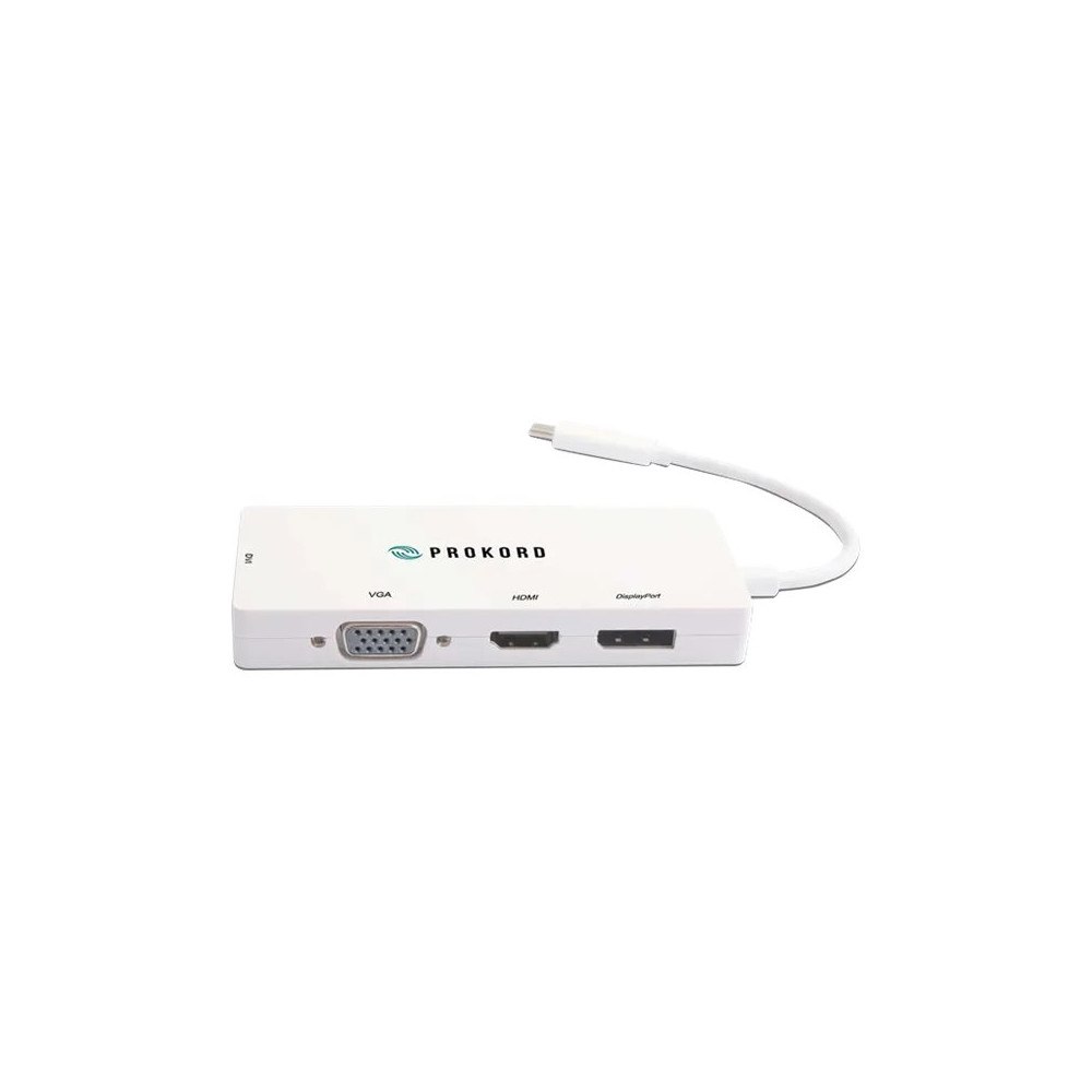 Prokord Prokord videokort - DisplayPort / HDMI / DVI / VGA / USB