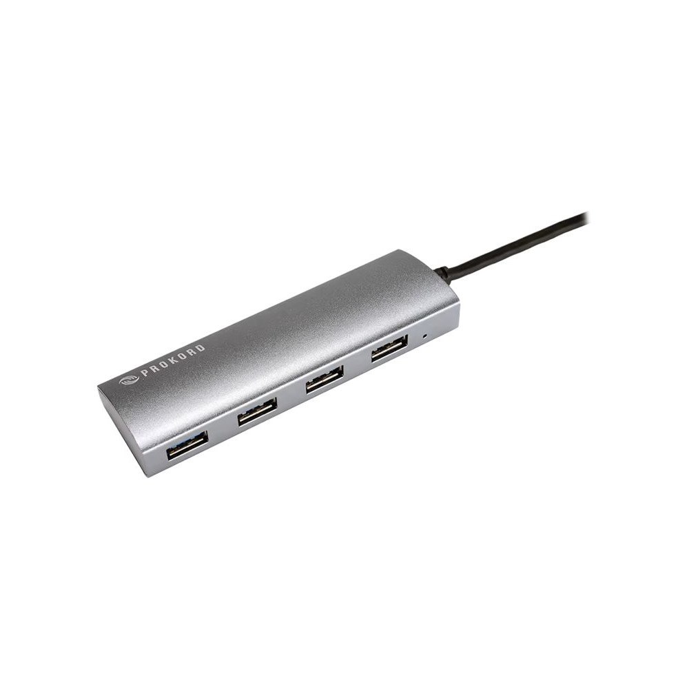 Prokord Prokord - hubb - USB-C - 4 portar