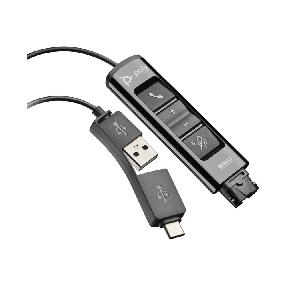 Hewlett-Packard HP Poly DA75 - ljudkort - USB-C / USB-A