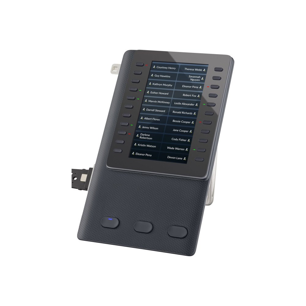 Hewlett-Packard HP Poly Edge E Expansion Module - expansionsmodul för extra knappar för VoIP-telefon - 22 multifunktionella knappar
