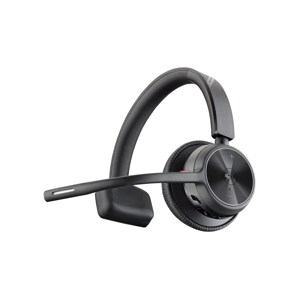 Hewlett-Packard HP Poly Voyager 4310 - headset - USB-C, USB-A via Bluetooth-adapter