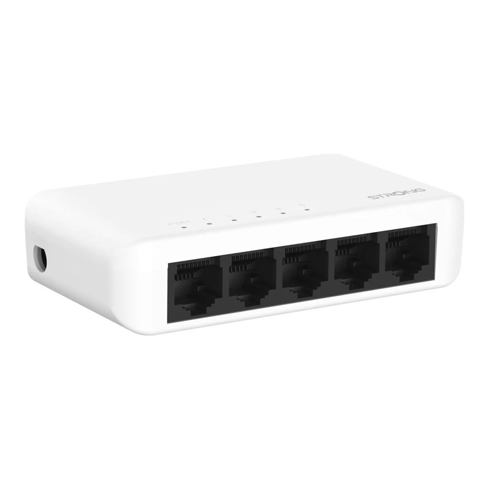 Strong Strong SW5000P - switch - Gigabit - 5 portar - ohanterad