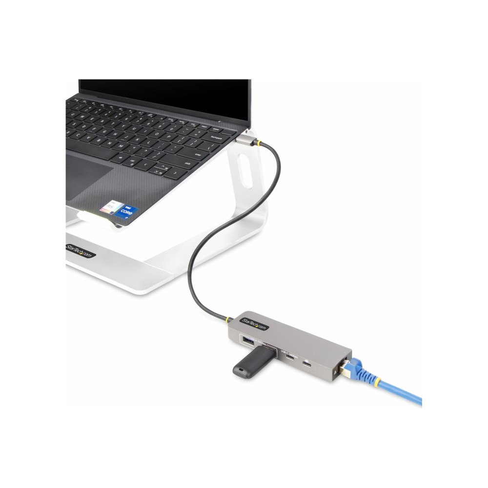 StarTech.com StarTech.com 3-Port USB-C Hub with 2.5 Gigabit Ethernet and 100W Power Delivery Passthrough Laptop Charging, USB-C to 2x...